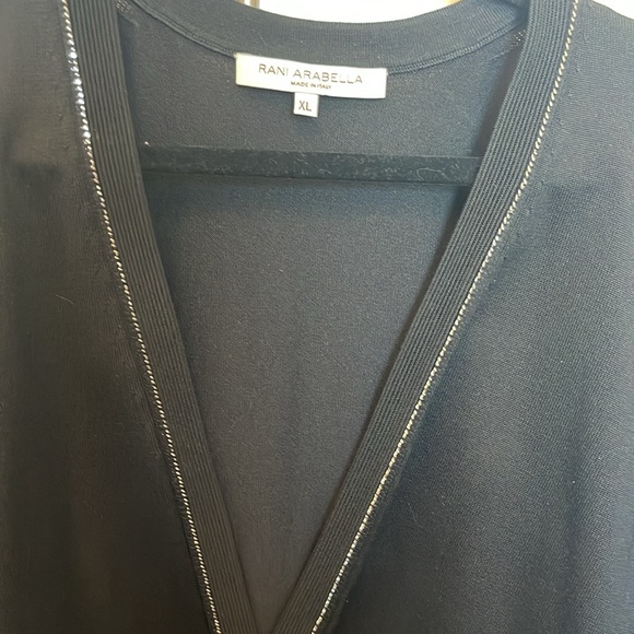 Long sweater cardigan silk. Made in Italy - Picture 4 of 6